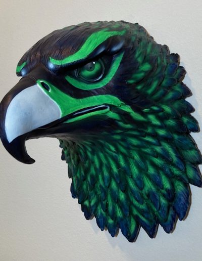 Airbrushed 3D Go Seahawks eagle